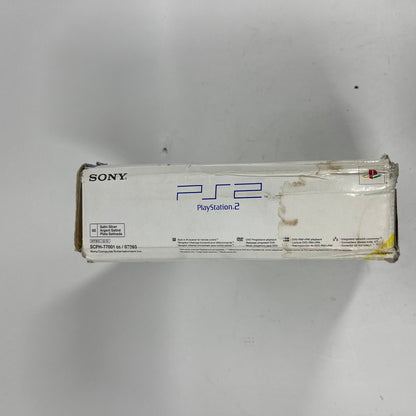 In Box Sony PlayStation 2 Slim PS2 Silver