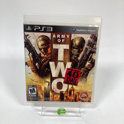Army of Two: The 40th Day (Sony PlayStation 3 PS3, 2010)