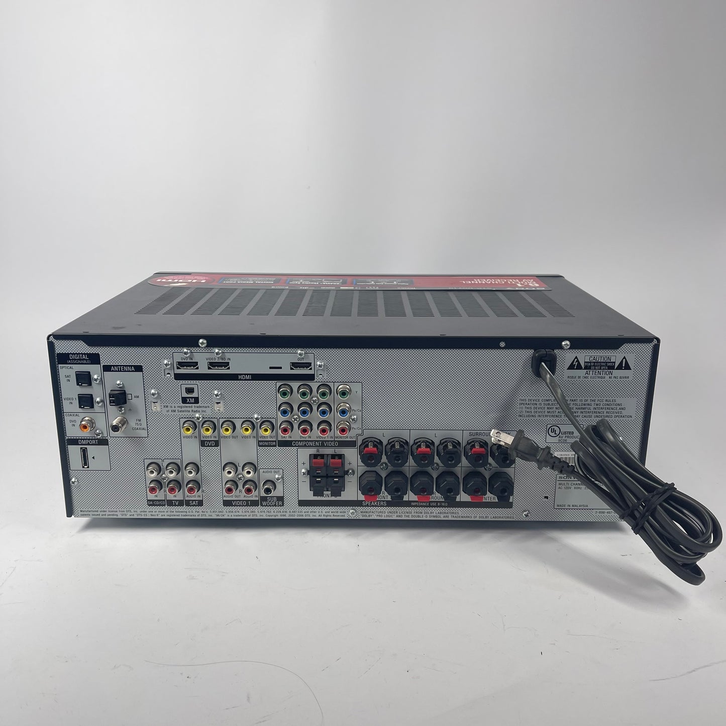 Sony STR-DG710 Multi Channel AV Receiver