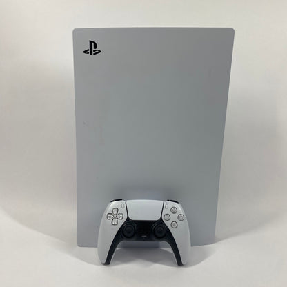 Sony PlayStation 5 Disc Edition PS5 825GB White Console Gaming System CECH-1015A