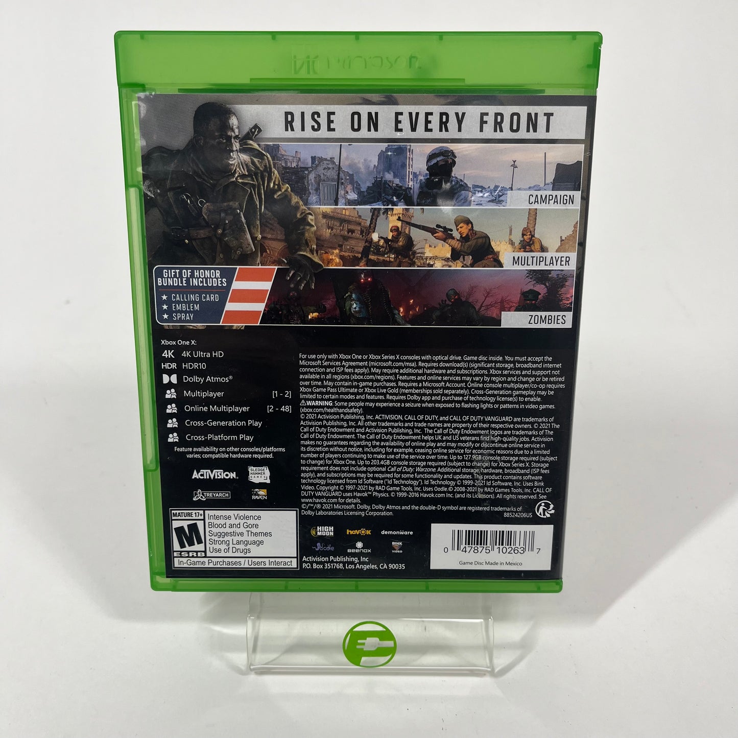 Call of Duty: Vanguard (Microsoft Xbox One, 2021)