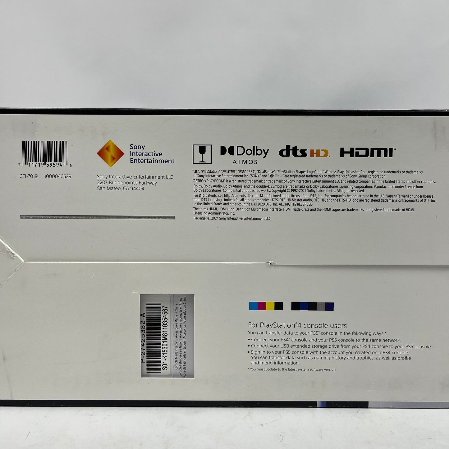 New Sony PlayStation 5 Pro Digital PS5 2TB Black Console Gaming System CFI-7019