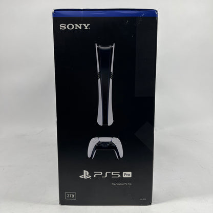 New Sony PlayStation 5 Pro Digital PS5 2TB Black Console Gaming System CFI-7019