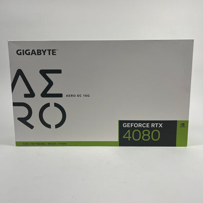 Gigabyte Aero OC 16G GeForce RTX 4080 16GB GDDR6X Graphics Card GV-N4080AERO
