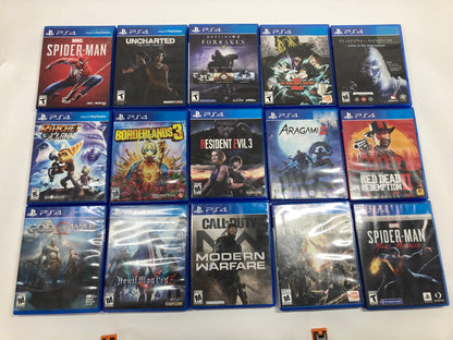 Lot of 15 Sony PlayStation 4 PS4 Games