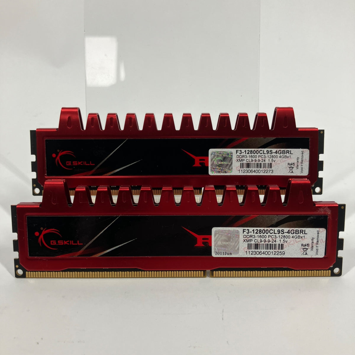 G.Skill RipJaws 8GB (2x4GB) RAM DDR3 1600MHz
