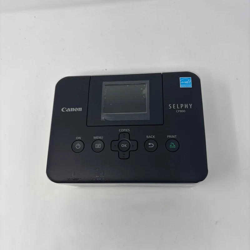 Canon Selphy Compact Photo Printer Black CP800
