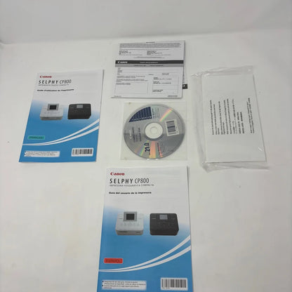 Canon Selphy Compact Photo Printer Black CP800