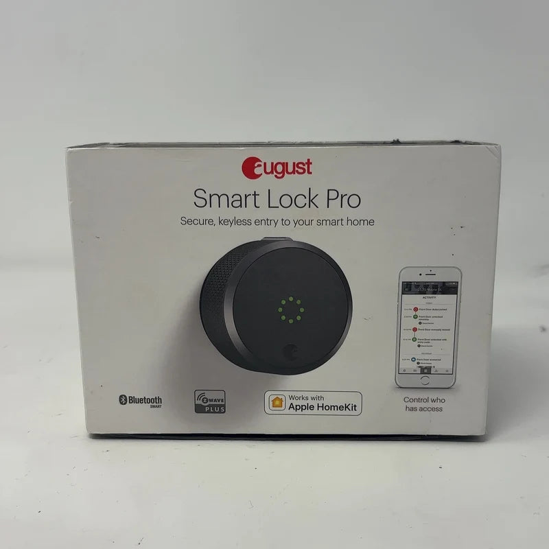 August Smart Lock Pro Smart Door Lock Black ASL-03