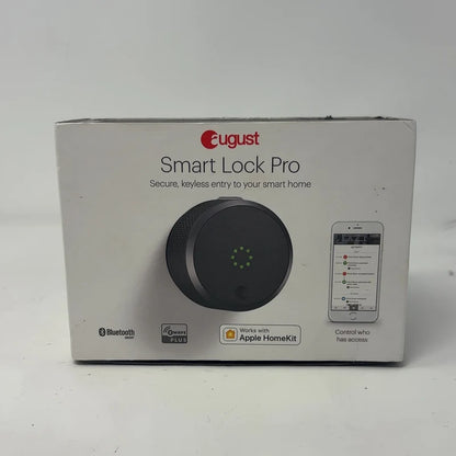 August Smart Lock Pro Smart Door Lock Black ASL-03