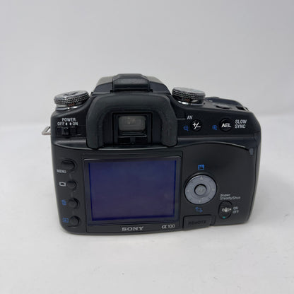 Sony Alpha A100 10.2MP Digital SLR DSLR Camera