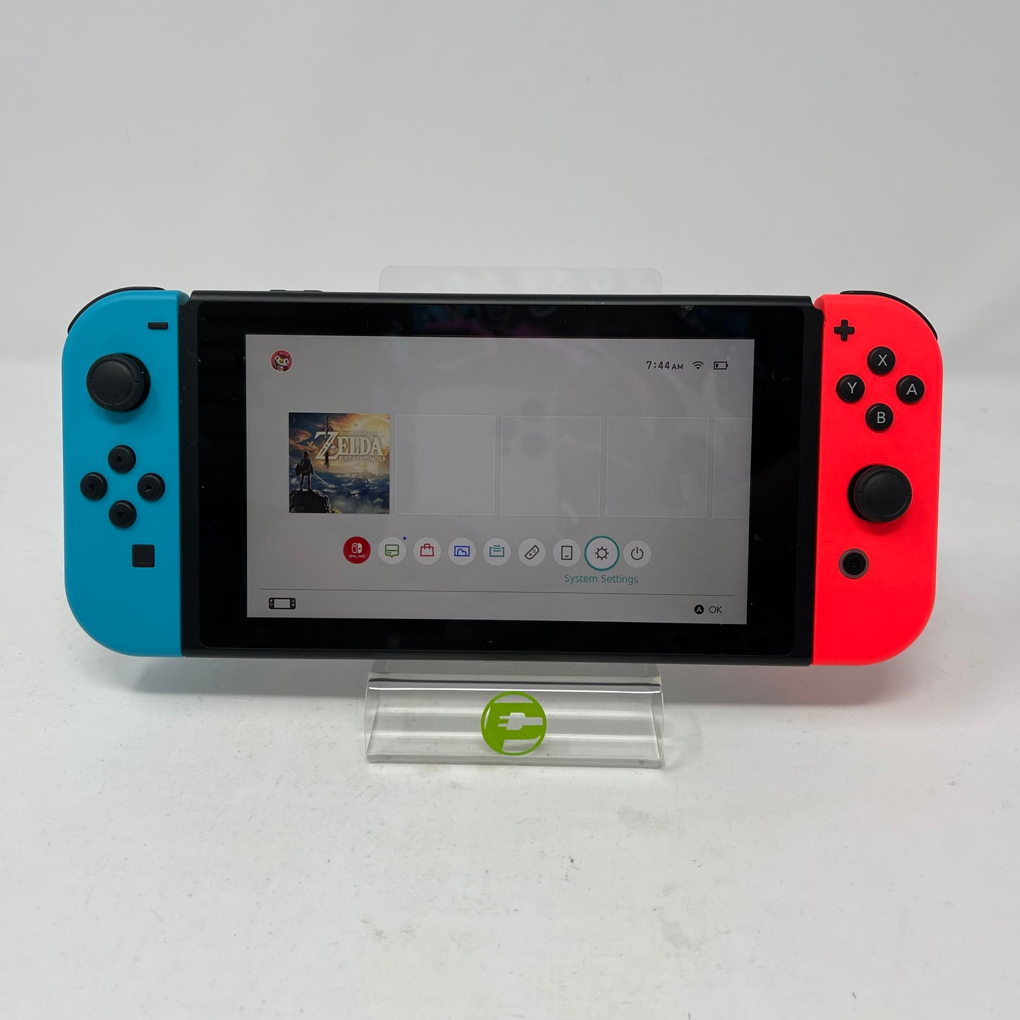 Nintendo Switch v2 Console Gaming System HAC-001(-01)  Red/Blue