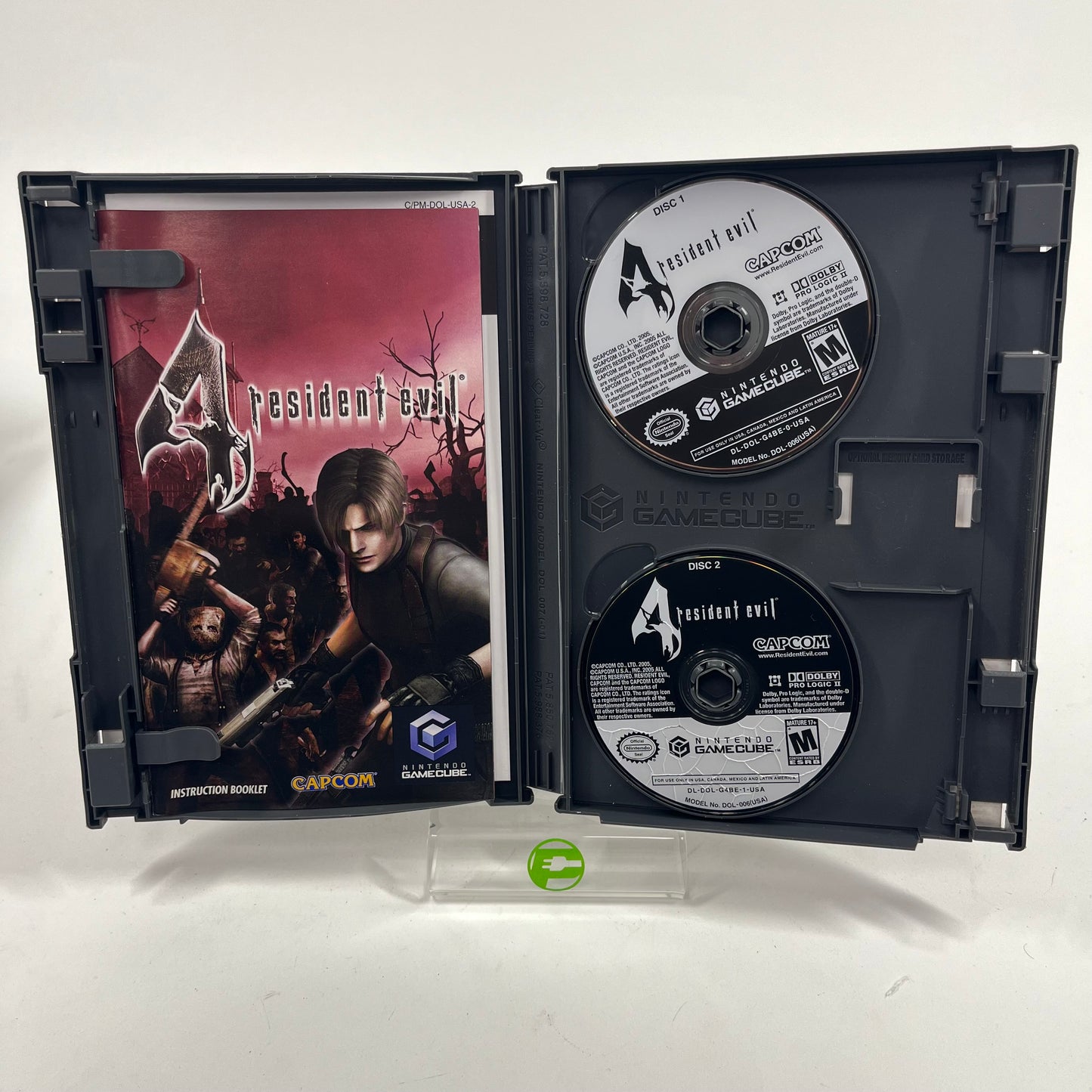 Resident Evil 4 (Nintendo GameCube, 2005) TESTED