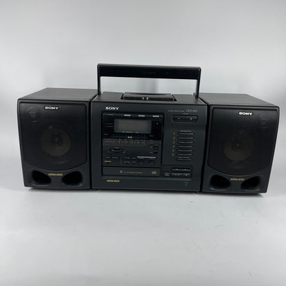 Sony Mega Bass CD Radio Cassette-Corder CFD-610