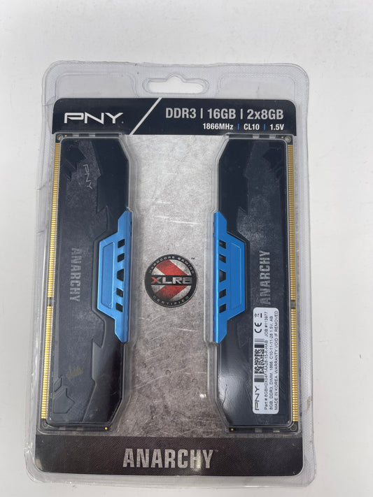 PNY Anarchy 16GB (2x8GB) RAM DDR3 1866MHz