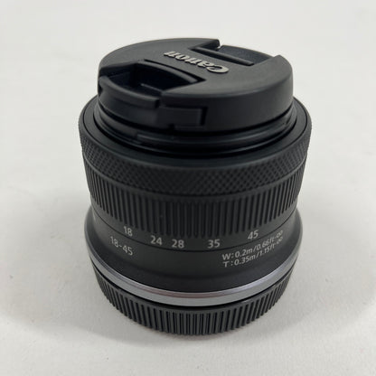 Canon EOS R100 24.1MP Mirrorless RF-S 18-45mm F4.5-6.3 IS STM Lens Kit