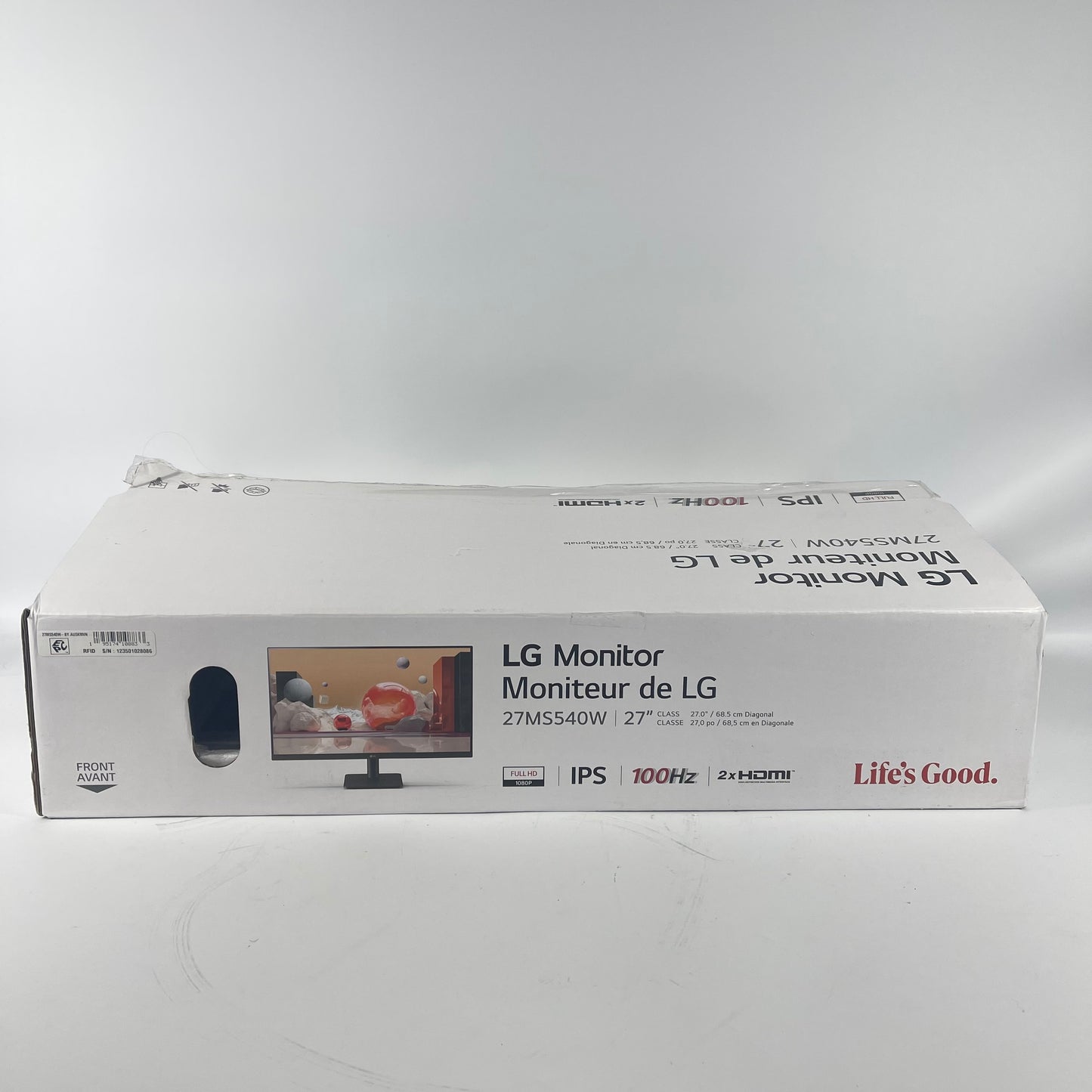 LG 27" 27MS540W LED IPS Computer Monitor