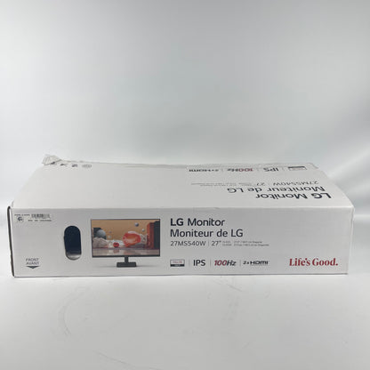 LG 27" 27MS540W LED IPS Computer Monitor