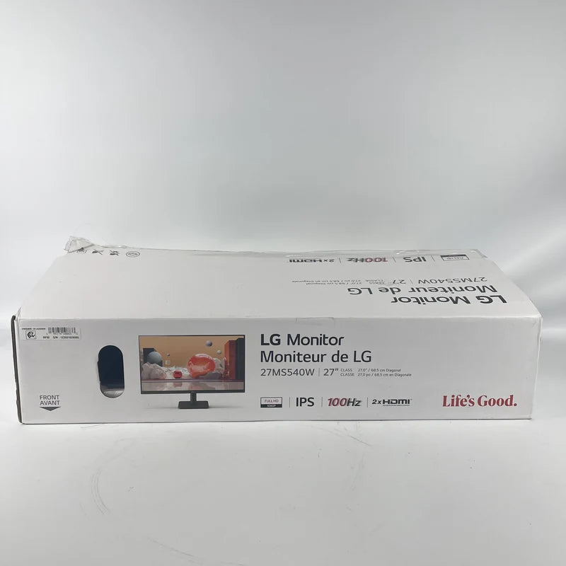 LG 27" 27MS540W LED IPS Computer Monitor