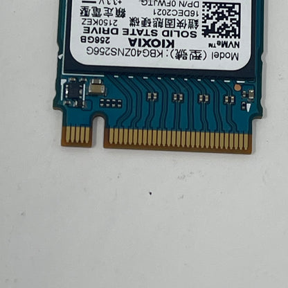 KIOXIA 2230mm Solid State Drive  256GB M.2 NVMe Gen 3.0 x 4 SSD KBG40ZNS256G