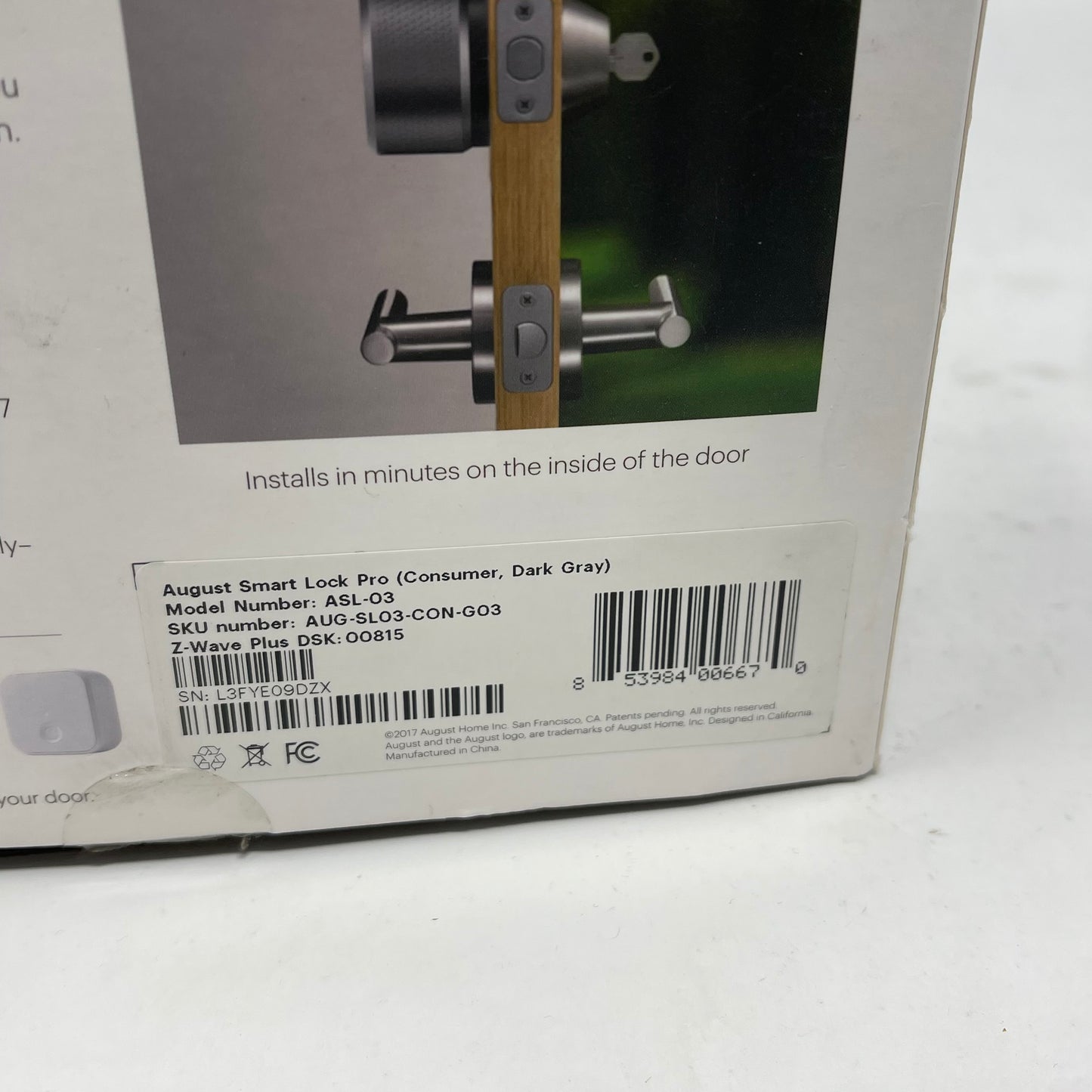 August Smart Lock Pro Smart Lock ASL-03