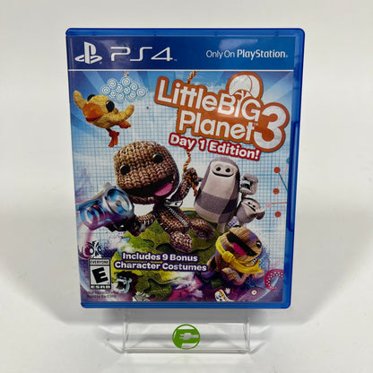 LittleBigPlanet 3: Day 1 Edition (Sony PlayStation 4 PS4, 2014)