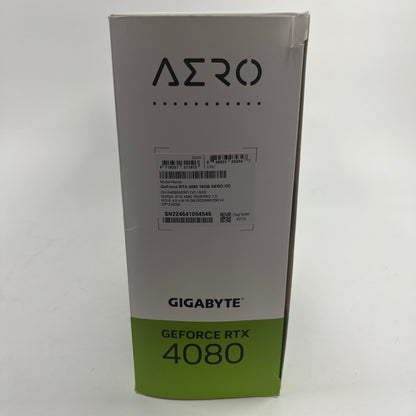 Gigabyte Aero OC 16G GeForce RTX 4080 16GB GDDR6X Graphics Card GV-N4080AERO