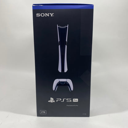 NEW W/O SEAL Sony PlayStation 5 Pro PS5 2TB White Console Gaming System CFI-7019