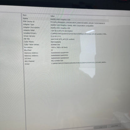 HP AIO 3LA05AA 28" i7-8700T 2.40GHz 12GB RAM 256GB SSD UHD Graphics 630