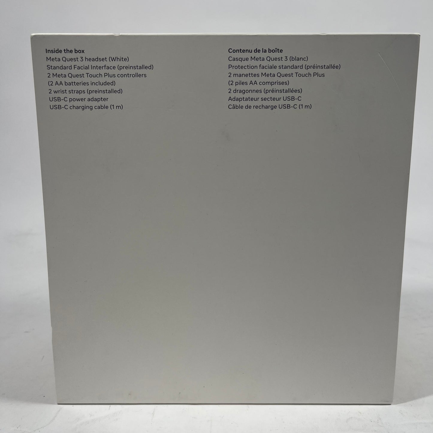 New Meta Quest 3 512GB Standalone All-in-One VR Headset MC-1403173-01