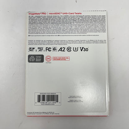 New Sandisk Image Mate Pro microSDXC Card SDSQXBJ-512G-AWGKA