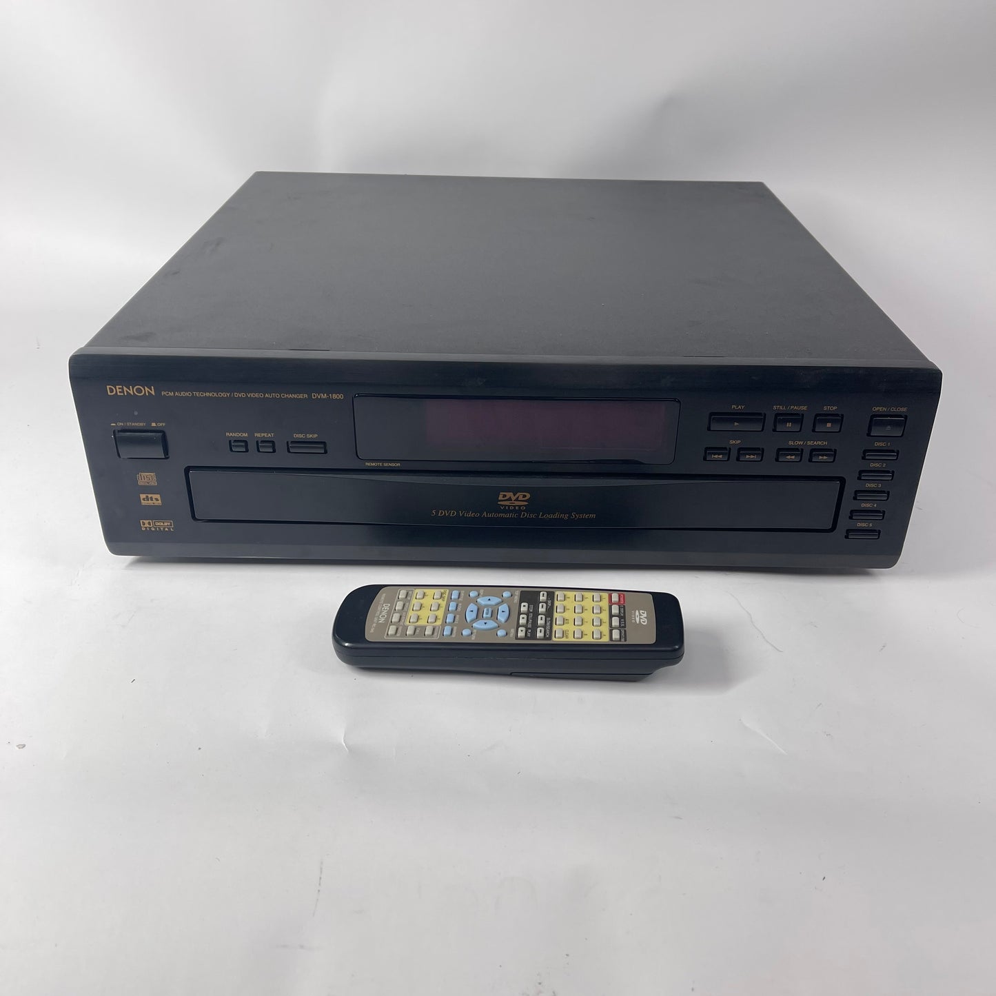 Denon DVD Video Auto Changer 5 DVD Video Automatic Disc Loading System DVM-1800