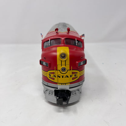 Lionel Electric Trains Santa Fe F3 AA Units  Model Train Set 6 - 18117