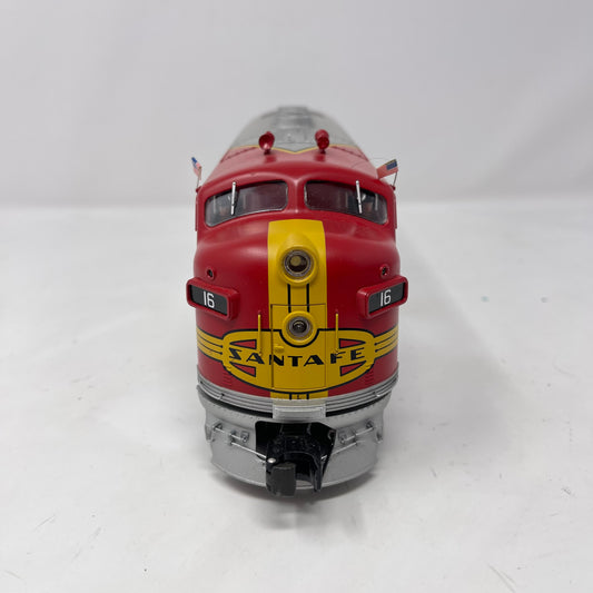 Lionel Electric Trains Santa Fe F3 AA Units  Model Train Set 6 - 18117