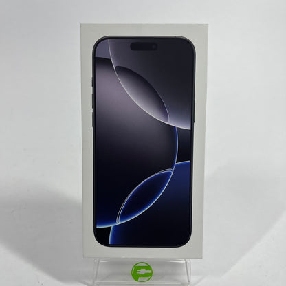 Sealed AT&T Apple iPhone 16 Pro Max eSIM 1 TB Black Titanium MYWC3LL/A