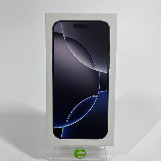 Sealed AT&T Apple iPhone 16 Pro Max eSIM 1 TB Black Titanium MYWC3LL/A