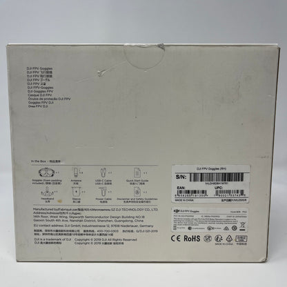 DJI FPV Goggles P1GS Drone Goggles Open Box