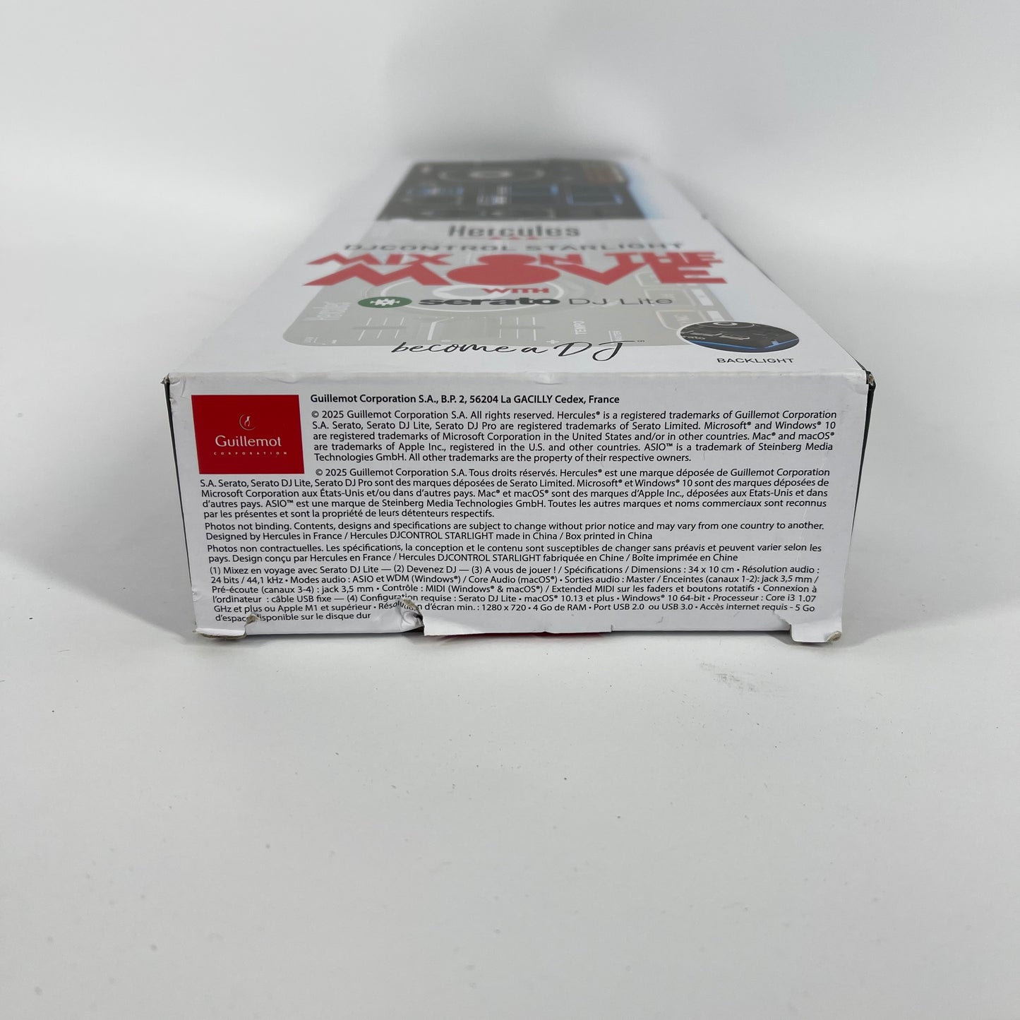 New Hercules DJ Control Starlight 2-channel DJ controller
