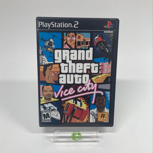 Grand Theft Auto Vice City (w/ Tourist Guide & Map) (Sony PlayStation 2 PS2, 2002)