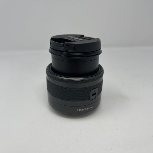 Canon EF-M Zoom Lens 15-45mm f/3.5-6.3 STM Auto & Manual Lens