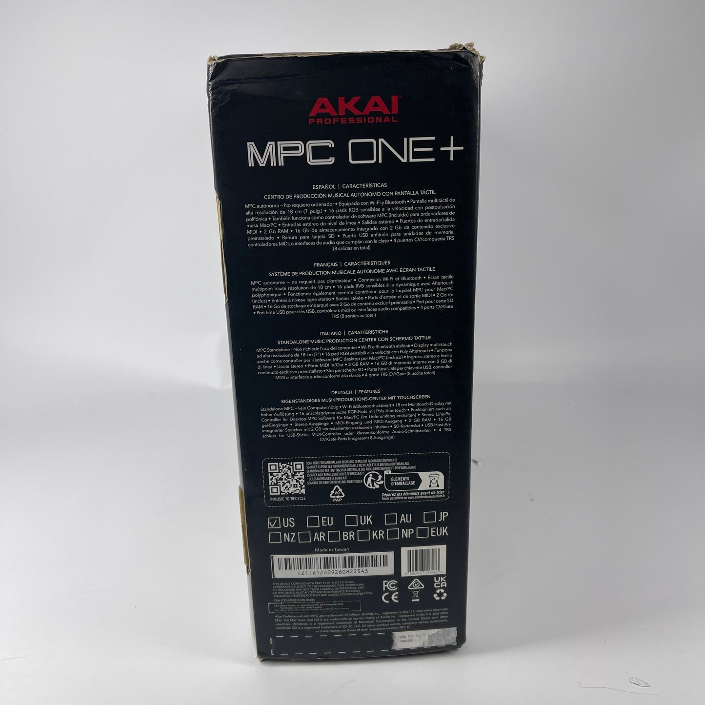 AKAI Professional MPC One plus Groovebox