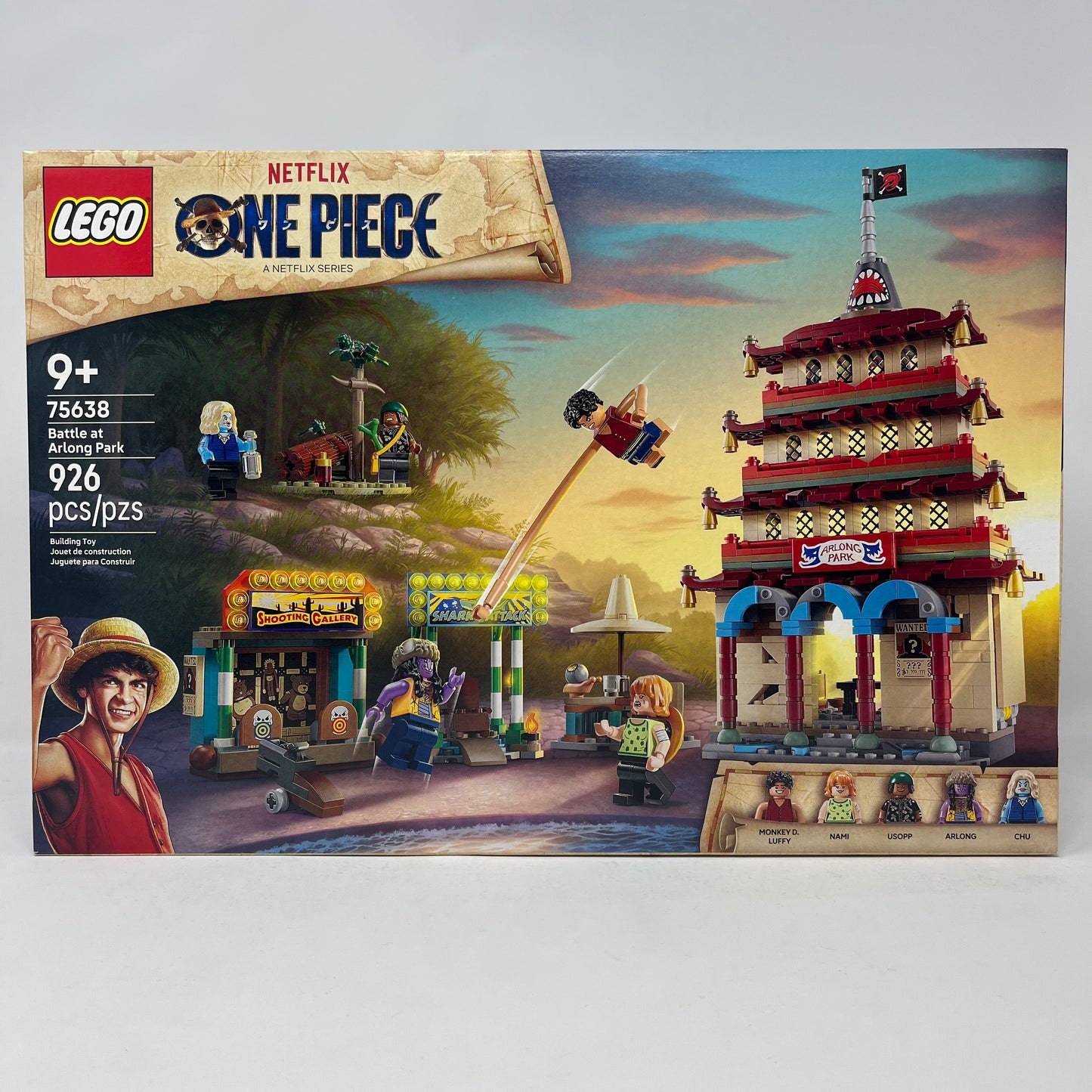 New Lego One Piece Battle at Arlong Park Netflix Seires 75638