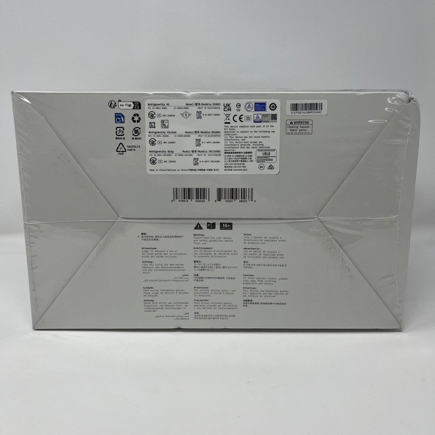 New ANTIGRAVITY A1 INFINITY DE001 8k Quadcopter Camera Drone