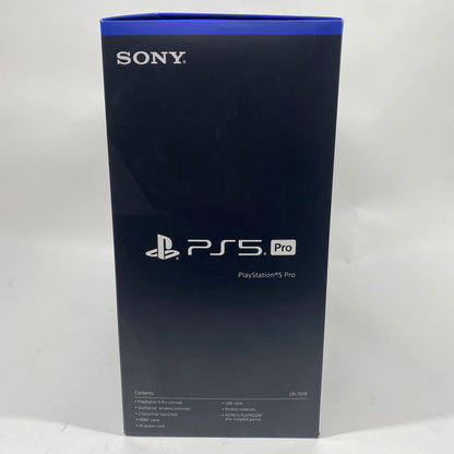 NEW W/O SEAL Sony PlayStation 5 Pro PS5 2TB White Console Gaming System CFI-7019