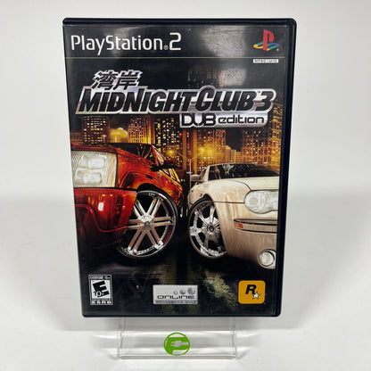 Midnight Club 3 Dub Edition (Sony PlayStation 2 PS2, 2005)