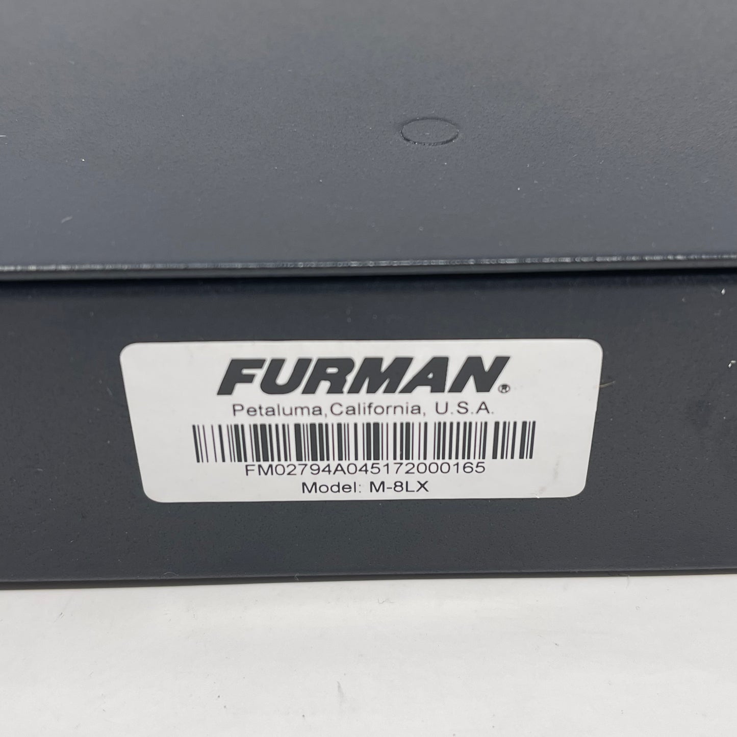 Furman Power Conditioner with Lights M-8LX