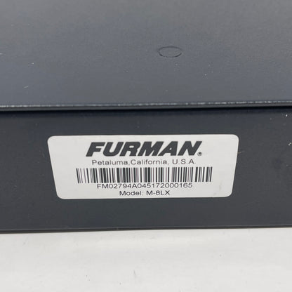 Furman Power Conditioner with Lights M-8LX