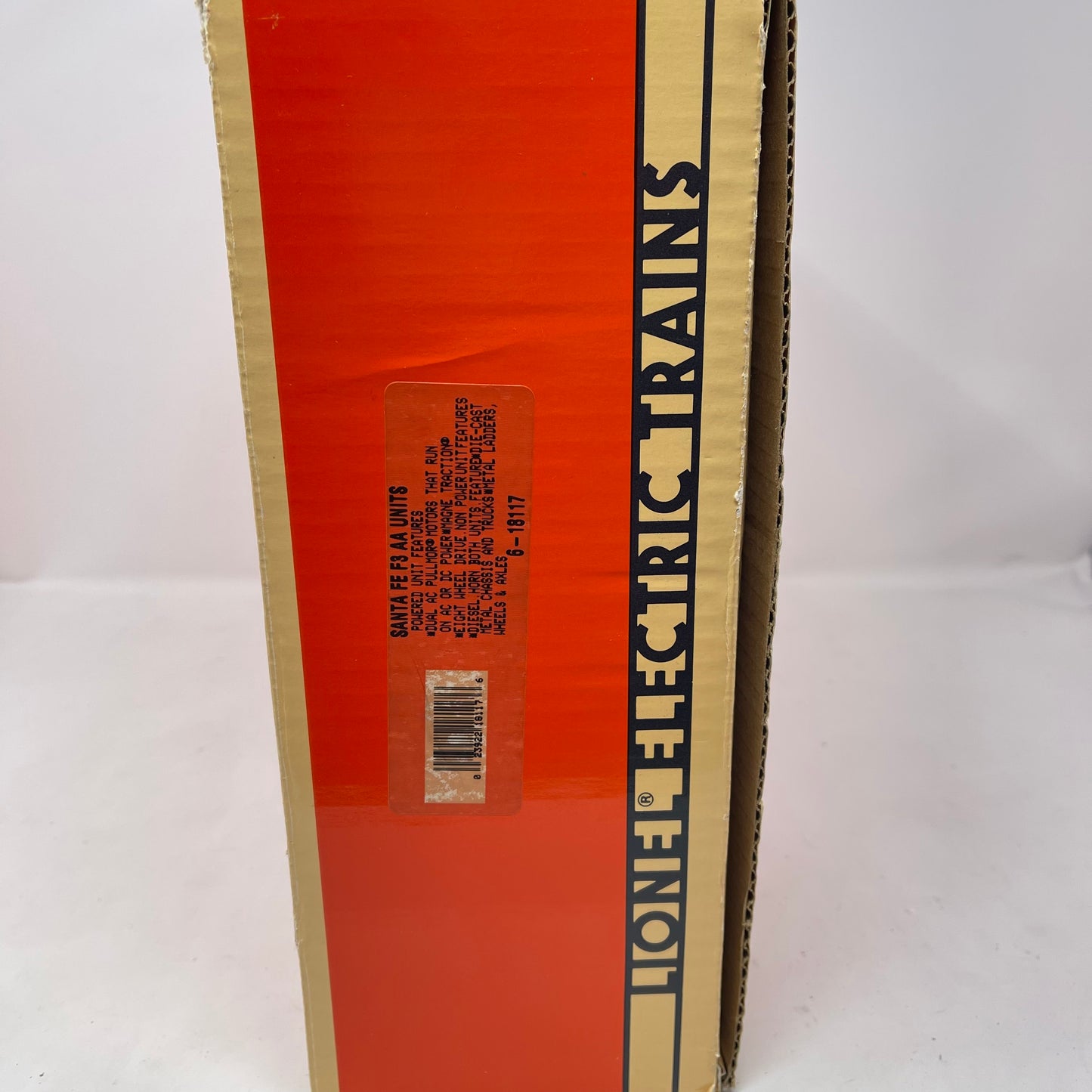 Lionel Electric Trains Santa Fe F3 AA Units  Model Train Set 6 - 18117