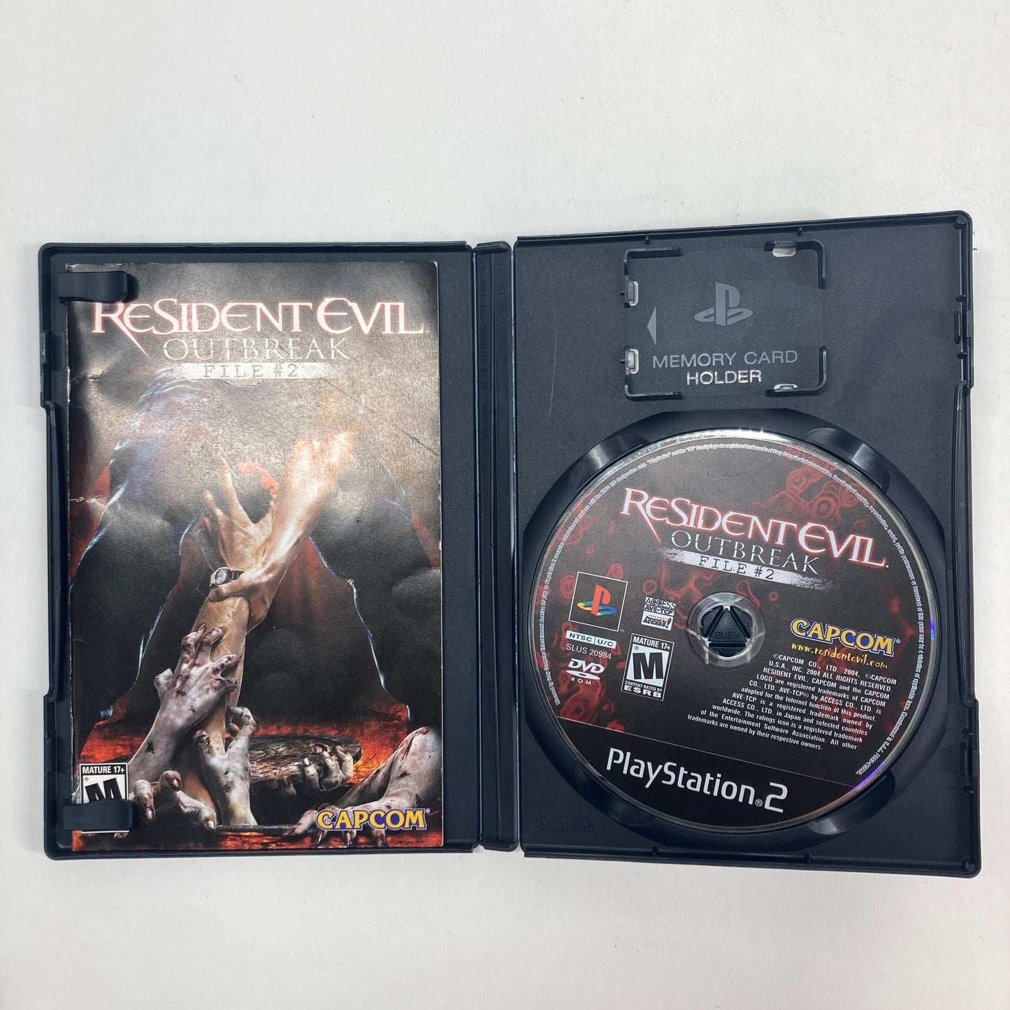 Resident Evil Outbreak File 2 (Sony PlayStation 2 PS2, September 2004)