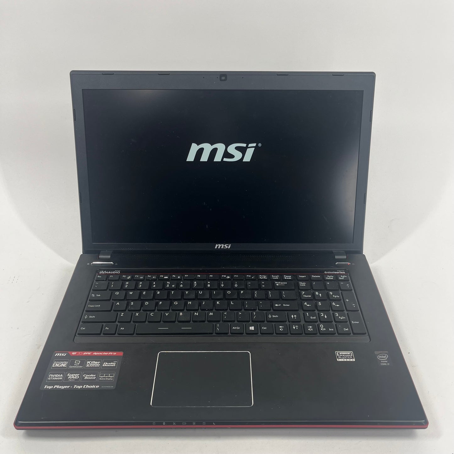 MSI GE70 2PE GE70 2PE 17" i7-4710HQ 12GB RAM 1TB HDD NVIDIA GeForce GTX 860M